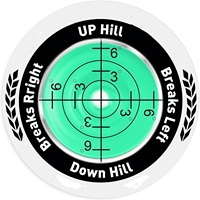 Marqueur de balle de golf avec aide à la lecture verte de haute précision Outil d'entraînement parfait Améliorez votre jeu de putting Lire les verts