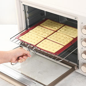 YIGO Silicone Candy Molds Square Shaped <strong>Waffle</strong> Chocolate Molds with Small Break Apart Feature - Product Image 6