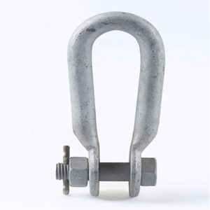 Hot <b>Dip</b> Galvanized U Type Shackle for Overhead Power Line Fittings - Product Image 2
