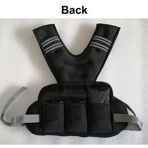 شعار مخصص سترة الوزن قابل للتعديل تمرين اللياقة البدنية صالة الألعاب الرياضية الجري تدريب الجسم سترات مرجحة للرجال النساء الاطفال - Product Image 5