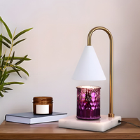 Chauffe-cire électrique pour chambre à coucher, nouveau modèle, style moderne, brûleur de cire aromatique, Base en marbre, lampe créative, vente en gros