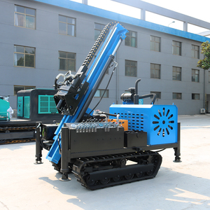 Hondrun完全油圧クローラーダウンザホール掘削リグ小型太陽光発電掘削機 - Product Image 4