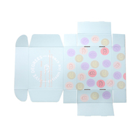 Boîte postale ondulée pliable avec logo et design personnalisé en gros Boîte postale d'enveloppe pour sous-vêtements Boîte d'emballage