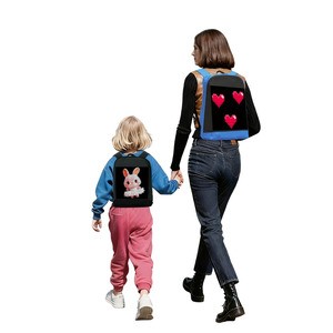 Mochila LED con pantalla a todo color, Mochila deportiva LED con Control por aplicación, bolsa de promoción con pantalla de publicidad dinámica, bolsa LED inteligente - Product Image 6