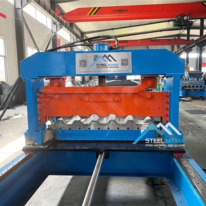 Máquina formadora de rollos de cubierta de suelo de Metal galvanizado de alta velocidad, el núcleo de caja de cambios de bomba de Motor de corte continuo más Popular - Product Image 3