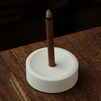 Prix usine roman brûleur d'encens en céramique écologique moderne créatif plâtre porcelaine porte-encens gypse bâton brûleur cadeau
