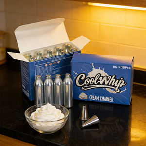 เครื่องทำวิปครีม CoolWhip 8 กรัม 10 ชิ้น/กล่อง อุปกรณ์ทำขนมหวาน - Product Image 3