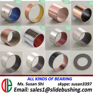 مقطورة الملك دبوس والعتاد البلاستيك Pb بوش دو النحاس لوحة ارتداء مع الجرافيت البرونزية 22 جلبة دليل الأسطوانة مع البطانات النفط الحرة - Product Image 2