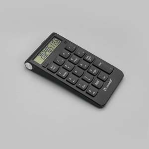 Phong cách mới 2.4G không dây số bàn phím LCD hiển thị 250mAh pin có thể sạc lại máy tính Bàn phím cho máy tính xách tay siêu thị - Product Image 2