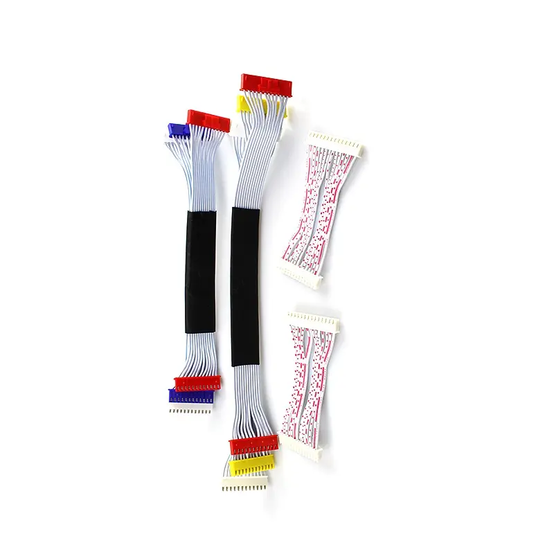 Professional Production Customized 0.8 1.0 1.25 1.5 2.54 3.0 3.96 4.0 4.2mm Pitch Wire Harness Flat Ribbon Cable