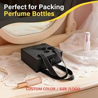 Boîte de rangement rigide écologique portable personnalisée pour femmes et hommes, fermeture magnétique, flacon de parfum de voyage, cosmétique