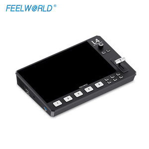 เครื่องส่งสัญญาณภาพและเสียง Feelworld L4 Broadcast Switch HD พร้อมหน้าจอสัมผัส HDMI SDI รองรับกล้องหลายตัว สำหรับการถ่ายทอดสด - Product Image 4