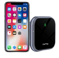 Fuallwin Adaptateur CarPlay sans fil plus stable Adaptateur de jeu de voiture pour le système Apple Car Play Plug & Play Opération facile
