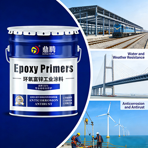 Imprimación <span class=keywords><strong>Epoxi</strong></span> Rica en Zinc, Anticorrosiva, Antioxidante, Resistente a la Intemperie y Duradera para Estructuras de Acero, Maquinaria y Barcos - Product Image 4