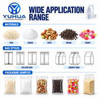 Machine d'emballage automatique YH pour sachets de raisins secs, noix, figues séchées, abricots, pruneaux, fruits secs (1-10 kg)