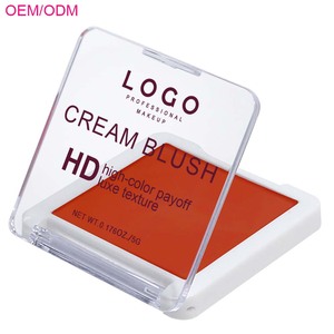 Rubor en <span class=keywords><strong>Crema</strong></span> de Bolsillo, 13 Colores, Libre de Crueldad Animal, Natural, Resistente al Agua, Larga Duración, Alta Pigmentación, con Logotipo Personalizado - Product Image 1