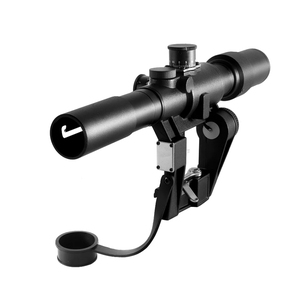 SV-D FFP 3-9X26 Scope 3-9X Optic Sights Red Reticle avec adaptateur de système de montage latéral et couvercles de protection de lentille antireflet - Product Image 3