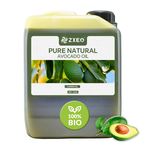 Premium 100% Pure Natural Cold Pressed Carrier Base Aceite de aguacate Exquisito Crudo Sin Hexano Cosmético Masaje para el cuidado del cabello - Product Image 1
