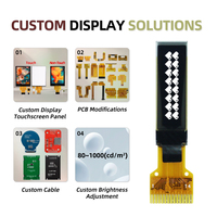 Écran OLED COG de 0,63 pouce GME12028-01 NE063XI-W-H14-02, blanc, circuit intégré SSD1312, résolution 120x28, interface I2C, soudure 14 broches