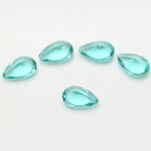 Grandes pierres en verre coupées en poire de gros pour la décoration de chaussures - Product Image 4