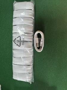 สายชาร์จเร็ว TPE รุ่นใหม่ล่าสุด สำหรับ iPhone 5/6/7/8/<span class=keywords><strong>X</strong></span>/11/12/13/14 สีขาว <span class=keywords><strong>ความ</strong></span><span class=keywords><strong>ยาว</strong></span> 1 เมตร - Product Image 5