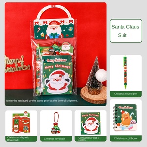 Set de Papelería Navideña Portátil, Útiles Escolares Festivos, Kit de Escritura para Niños, Recompensas para Clases Navideñas, Regalos para Fiestas - Product Image 6