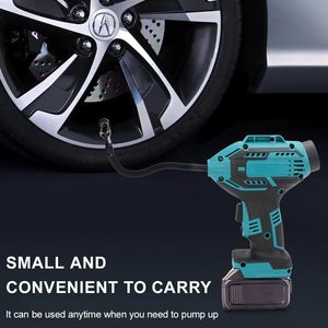 21V kỹ thuật số Xách Tay Xe lốp bơm, máy nén khí pin lithium + Thuốc lá nhẹ hơn cung cấp điện, Mini xe lốp inflator - Product Image 3