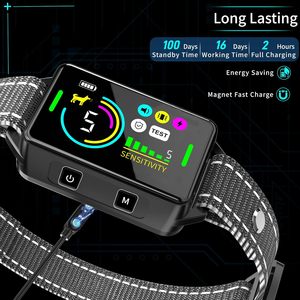 Neues Design Energie sparendes wasserdichtes automatisches Hunde rinden halsband für große, mittlere und kleine Hunde Anti-Barking-Trainings halsband - Product Image 2