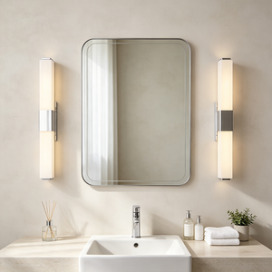 Modern Aluminum LED Wall Lamp 3500K Warm White Rectangular Shade Surface Mounted for Bathroom <b>Mirror</b> Lighting - Product Image 6