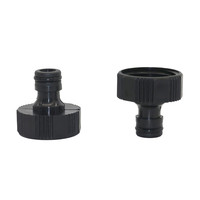 Raccords rapides pour tuyau d'arrosage de jardin avec filetage femelle de 1 pouce, connecteur de robinet d'irrigation