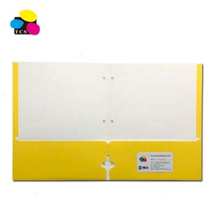 Portadocumenti Ecologico Rosso con Due Tasche, Senza Rilegatura, con Laminazione Opaca/Lucida per Uso Ufficio, Confezione da 100 - Product Image 3