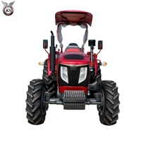 Tractor de Ruedas KESHENG de 50-100 HP, Motor YTO/Weichai, Tracción en las 4 Ruedas, Transmisión por Engranajes, Alta Productividad, Larga Vida Útil, Capacidad para Múltiples Terrenos