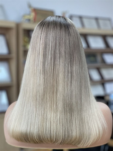 High Quality Virgin European Hair Short Lace <b>Front</b> <b>Wigs</b> 13*4 <b>Front</b> Glueless with Baby Hair Natural Hairline - Product Image 3