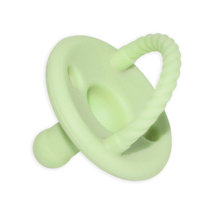 BHD une pièce douce confort mamelon nouveau-né sucette sans BPA léger Silicone bébé sucette <span class=keywords><strong>pour</strong></span> bébés allaités 0-6 mois - Product Image 4