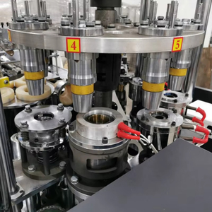 Fully Automatic Double Wall Recyclable <strong>Paper</strong> Tea <strong>Cup</strong> Making Machine Custom Logo 100-110pcs/min <strong>Paper</strong> Folding Machine - Product Image 6