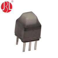 Micro-interrupteur tactile à bouton-poussoir transparent 6 broches à montage traversant pour clavier, PCB et cartes de circuits électroniques