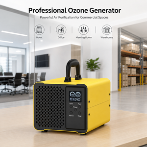 Mini purificateur d'air intelligent avec écran tactile intelligent, ozone, WIFI, pour animaux domestiques, élimination des odeurs, stérilisateur d'ozone pour maison intelligente - Product Image 4