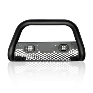 Protector de rejilla delantera de parachoques de barra de toro de acero inoxidable modificado <span class=keywords><strong>4X4</strong></span> para Hilux Navara Ranger Amarok D-Max - Product Image 3