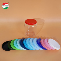 Grote hoeveelheid voedselveilige PET-formule lege plastic pot, makkelijk te gebruiken voor melkpoeder, gedroogd fruit, koekjes en noten.