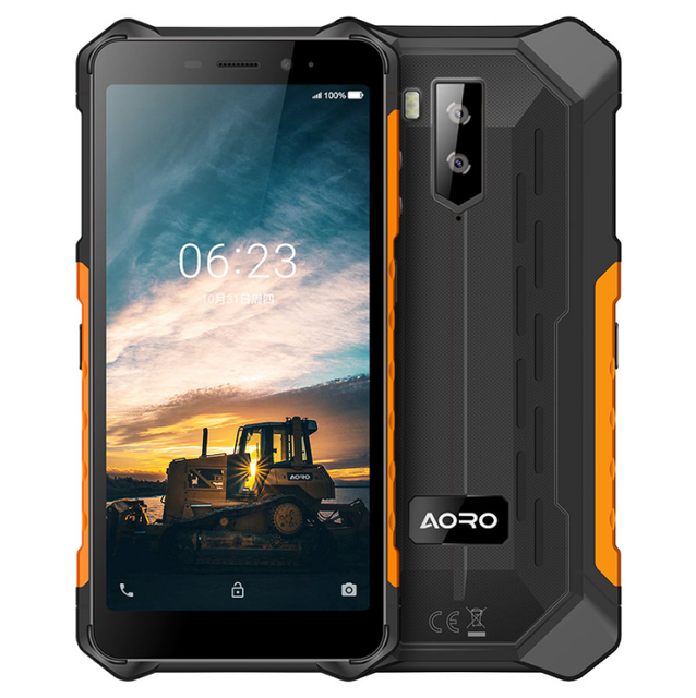 [2024 New]4G Rugged LCD Smartphone 5.45 Inch MTK Dimensity 4860mAh Battery 8MP+13MP Camera IP68 Water Resistant NFC Android 13