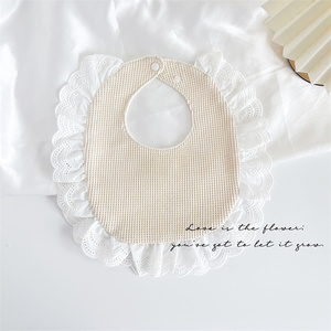 Vêtements pour <span class=keywords><strong>bébé</strong></span>, <span class=keywords><strong>bavoir</strong></span> neutre, marque privée, 100% coton, printemps-été, 1 pièce - Product Image 5