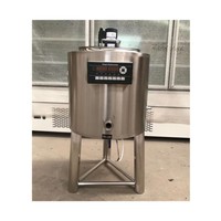 Pasteurisateur automatique de yaourt de machine de pasteurisation de lait approuvé par CE professionnel pasteurisateur de 50 litres