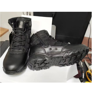 Bottes de randonnée légères pour l'été TSA01, en cuir de vachette pleine fleur, avec fermeture éclair latérale et trous de ventilation - Product Image 6