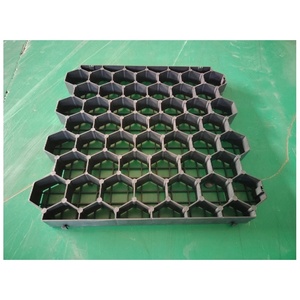 Grille alvéolée en plastique de 50 mm pour renforcement du sol de voie roulée rurale, remplie de béton ou de pierres - Product Image 2