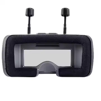 Lunettes FPV VR200 5.8G 1024*600 avec enregistrement vidéo pour drone de course RC, vue stable, matériau PVC, accessoires pour drone