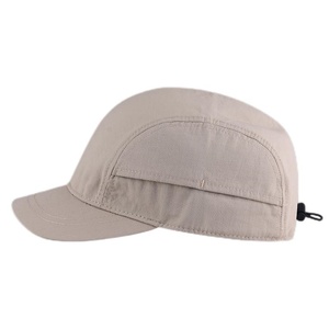 Customized Summer Duckbill Baseball Cap Quick Drying Retro Sporty Versatile Soft <b>Top</b> Solid Color Large Brim Sun Visor Argyle - Product Image 6