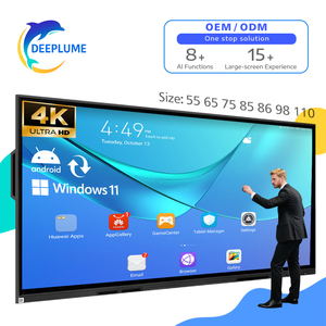 Tableau interactif DeepLume Pro Max tableau blanc interactif tableau intelligent pour les écoles de bureau enseignant des panneaux interactifs - Product Image 1