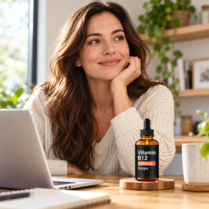 Gotas Líquidas de Vitamina B12 5000mcg, Suplemento para la Salud, Fórmula Personalizada, Fabricante OEM ODM - Product Image 4