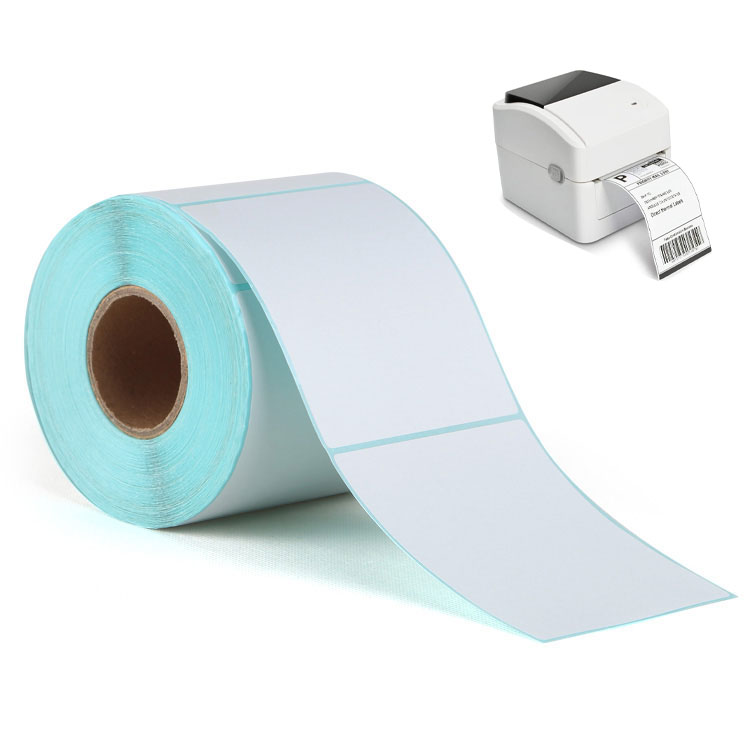 Anti-Scratch Waterproof All Sizes 500pcs Thermal Label Roll 4x6 Adhesive Shipping Barcode Labels Rolls
