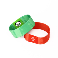 Bracelet RFID extensible personnalisé avec logo, étanche, puce 213 NFC, pour identification sportive